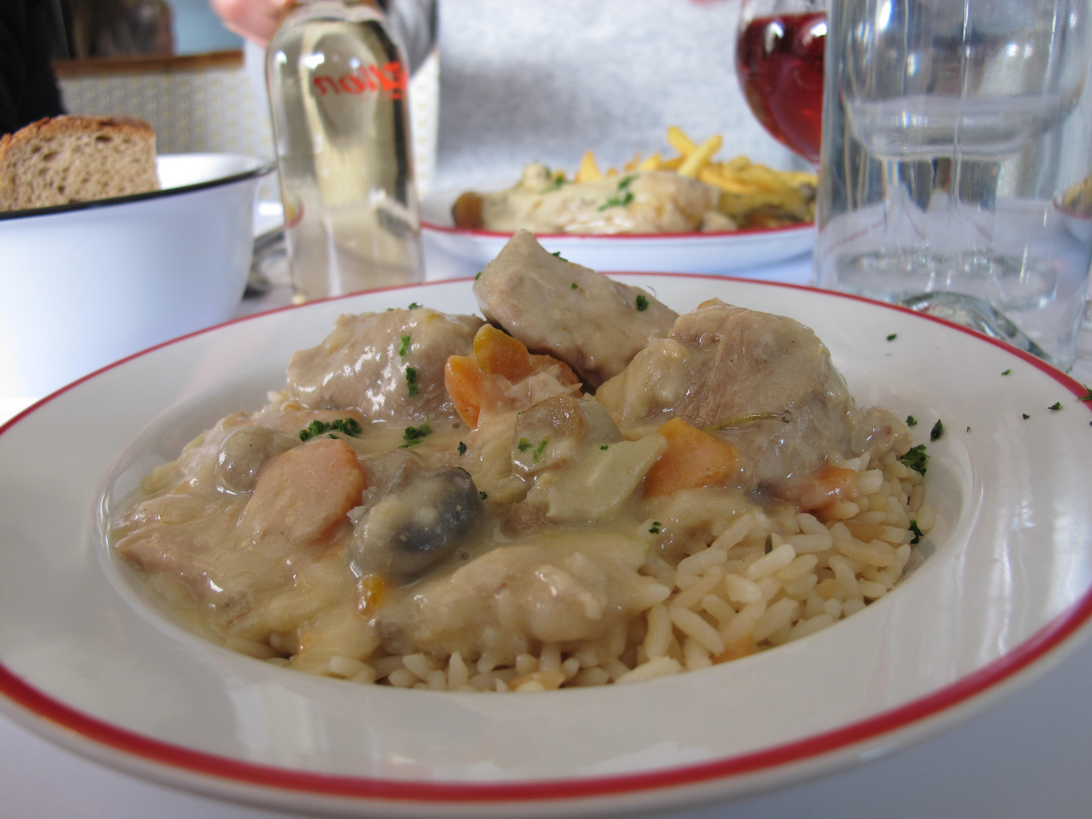 La blanquette de veau comme chez mamie La blanquette de veau