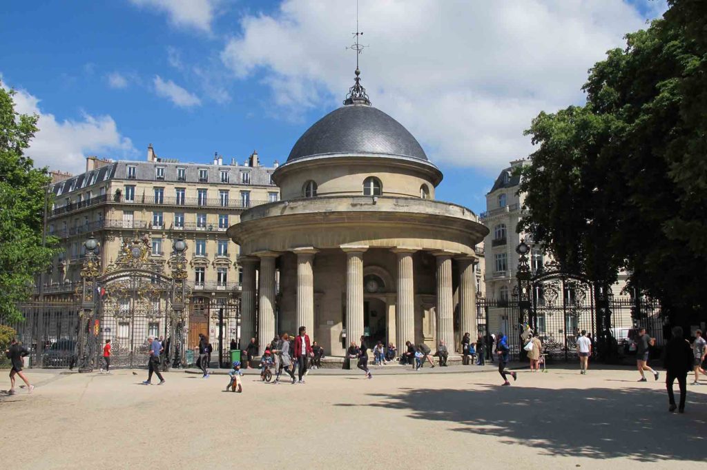 La Rotonde du Parc Monceau (le pavillon de Chartres)